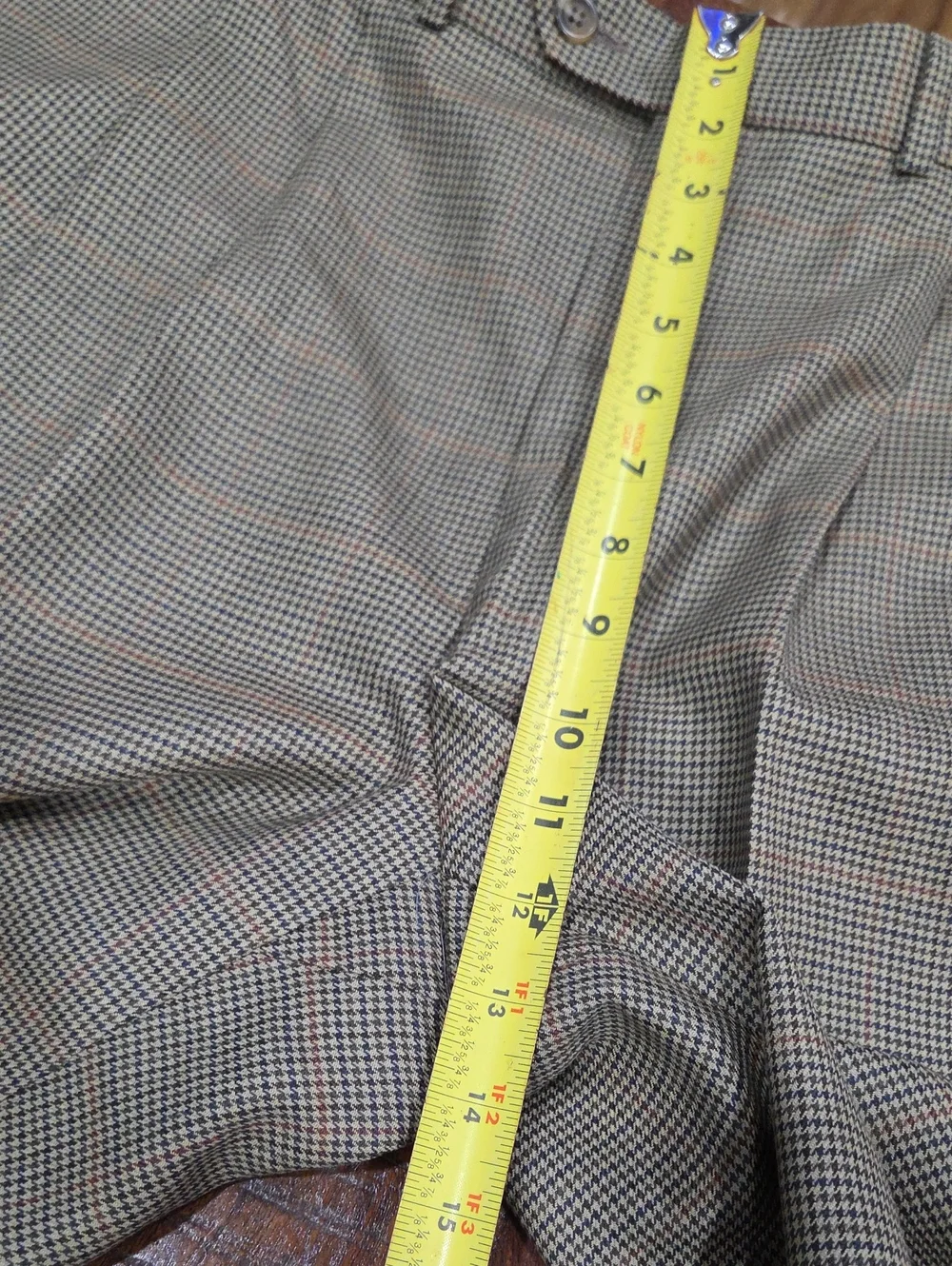 Polo University By Ralph Lauren Wool Tweed Dress Pants